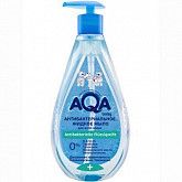 Антибактериальное жидкое мыло для всей семьи AQA baby, 400 мл 02011209 