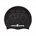 Шапочка для бассейна (плавания) взрослая Mad Wave Cobweb black