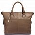 Женская сумка из кожи Pola 9016 dark brown