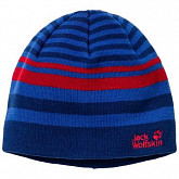 Шапка детская Jack Wolfskin CROSS KNIT CAP KIDS royal blue