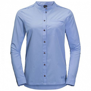 Рубашка женская Jack Wolfskin Victoria Roll-Up Shirt W blue