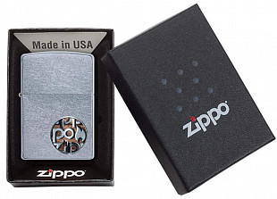 Зажигалка Zippo Button Logo 29872