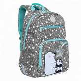 Рюкзак школьный GRIZZLY RG-164-2 /2 grey