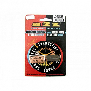 Тормозные колодки A2Z Avid X0 Trail, 4-Piston, Gold, AZ-293S