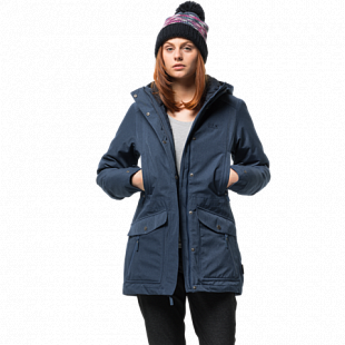 Куртка женская Jack Wolfskin Coastal Range Parka dark sky