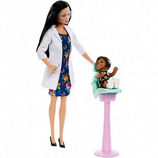 Кукла Barbie Любимая профессия Стоматолог DHB63 FXP17