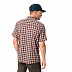 Рубашка мужская Jack Wolfskin Napo River Shirt saffron orange checks
