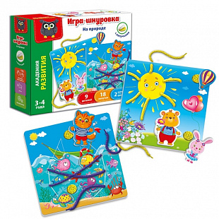 Игра-шнуровка Vladi Toys На природе VT5303-02