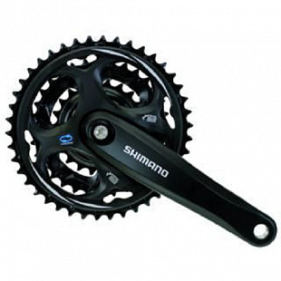 Шатун под квадрат Shimano AFCM311C222XL FC-M311 ACERA 42/32/22T black ZSM70150