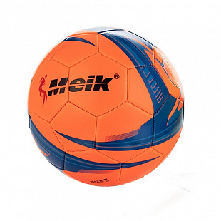 Мяч футбольный Meik MK-056 orange/blue
