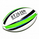 Мяч для регби Zez Sport RUG-1 white/green/black