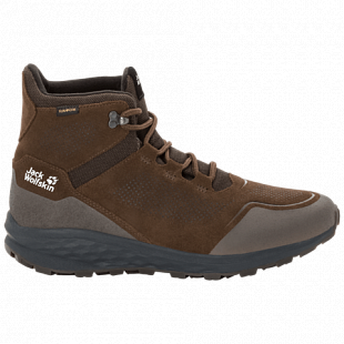 Ботинки мужские Jack Wolfskin Coogee Texapore Wt Mid M dark wood / phantom