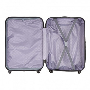 Чемодан средний Polar 24" 3-ой РА072 black