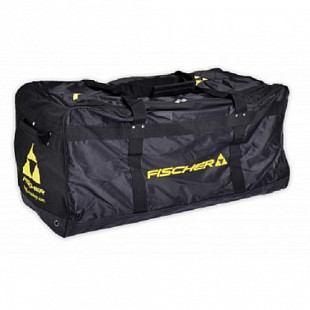 Сумка хоккейная Fischer без колес SR black/yellow