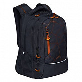 Рюкзак городской GRIZZLY RU-138-4 /3 black/orange