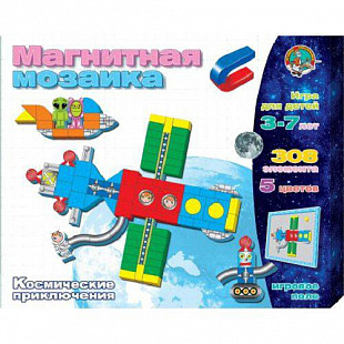 Игрушка Десятое Королевство Магнитная мозаика Космические приключения 1532