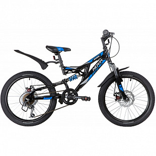 Велосипед Novatrack Shark 20" (2020) 20SS6D.SHARK.BK20 black