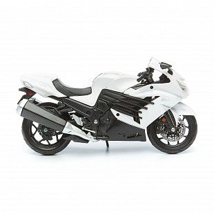 Мотоцикл Maisto 1:12 Kawasaki ZX-14R (31101) black/white