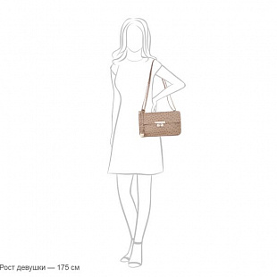 Женская сумка Pola 4199 dark grey