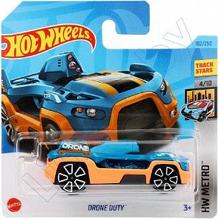 Машинка Hot Wheels Базовой коллекции Drone Duty 102/250 (5785 HKJ70)