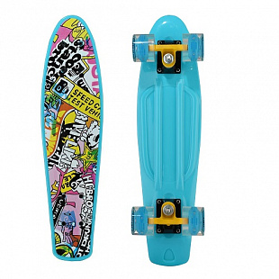 Penny board (пенни борд) RGX 201 PNB-07 22" LED