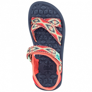 Сандалии детские Jack Wolfskin Zulu K red / blue