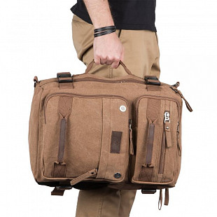 Рюкзак-трансформер Polar 0567 brown