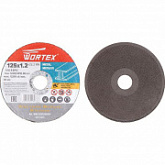 Круг отрезной для металла Wortex 12,5x0,12x2,22 см WAC125120D111