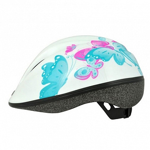 Велошлем детский HQBC KIQS Butterfly white