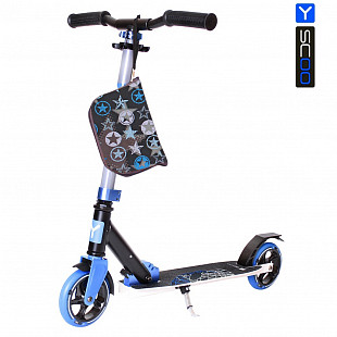 Чехол-портмоне для самоката Y-Scoo 145 Blue Star black/blue