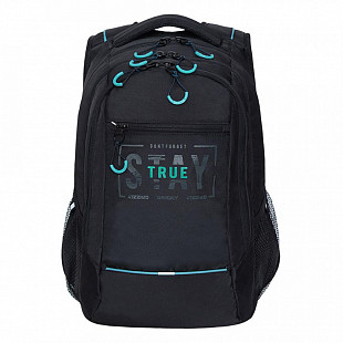 Рюкзак городской GRIZZLY RU-138-3 /2 black/turquoise