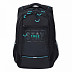 Рюкзак городской GRIZZLY RU-138-3 /2 black/turquoise