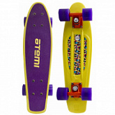 Penny board (пенни борд) Atemi APB-8.15 Violet\yellow