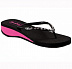 Шлепанцы пляжные женские Fashy 7649-00 black/pink