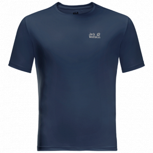 Футболка мужская Jack Wolfskin Tech T M dark indigo