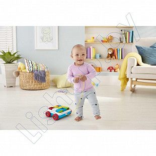 Игрушка Fisher Price Каталка с яркими кубиками (GJW10)