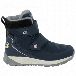 Ботинки детские Jack Wolfskin Polar Wolf Texapore Mid Vc K dark blue / off-white