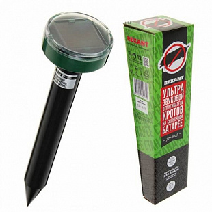 Ультразвуковой отпугиватель кротов Rexant на солнечной батарее R20 71-0017