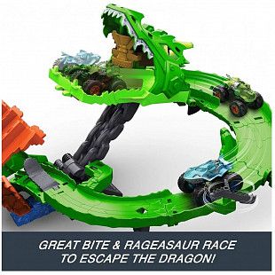 Игровой набор Hot Wheels Dragon Destruction (JGB06)