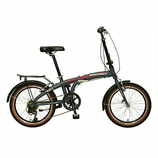 Велосипед Novatrack TG-20 20" (2015) Grey 20FATG6SV.GR5
