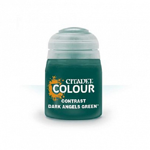Краска для миниатюр Games Workshop Warhammer Contrast: Dark Angels Green 18ML 29-29