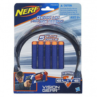 Игровой набор Nerf Очки агента + 5 стрел (A5068)