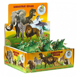 Набор животных Bondibon "Ребятам о Зверятах", лягушка с лягушонком, пищалки ВВ1626