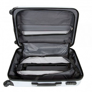 Чемодан малый Polar 20" 3-ой Р1065 dark grey