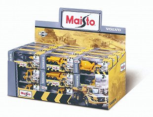 Модель строительной техники Maisto Volvo 11364 1 шт (в ассортименте)