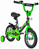 Велосипед Novatrack Strike 12" (2020) 123STRIKE.BKG20 black/green