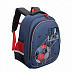 Рюкзак школьный GRIZZLY RAz-087-1 /2 dark blue/black