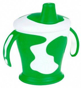 Поильник Canpol babies Непроливающийся Коровка 250 мл 9м+ 31/404 Green