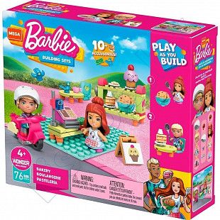Конструктор Mega Construx Barbie Локации Пекарня (GWR32)