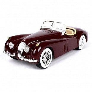 Коллекционная машина Bburago 1:24 Jaguar Xk 120 Roadster 1951 (18-22018) brown
